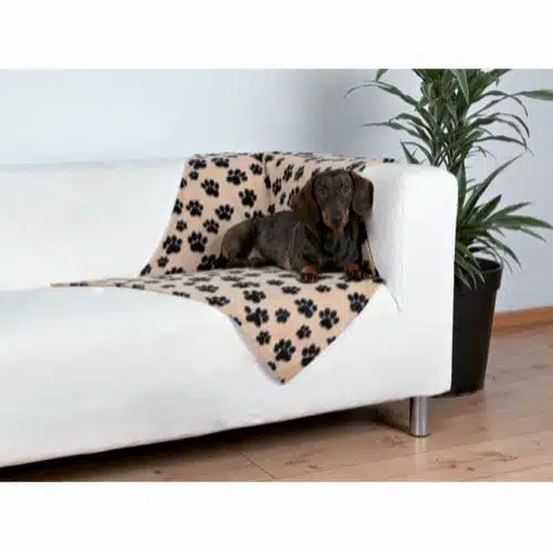 Trixie Beaney Fleeceteppe til Hund Beige 100 x 70 cm