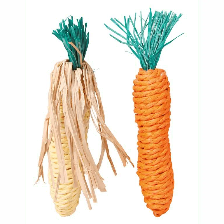 Sisal Gulrot og maiskolbe