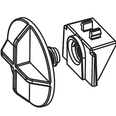 Klips til Ferplast hjørneplate