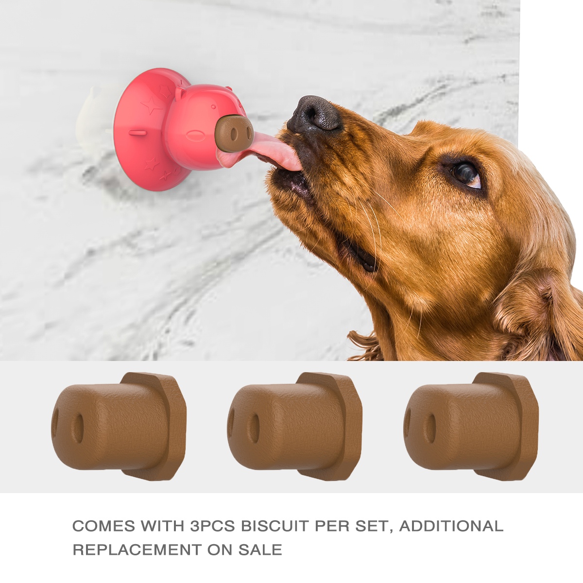 Refil Slikkegris for snacks, 5 biter