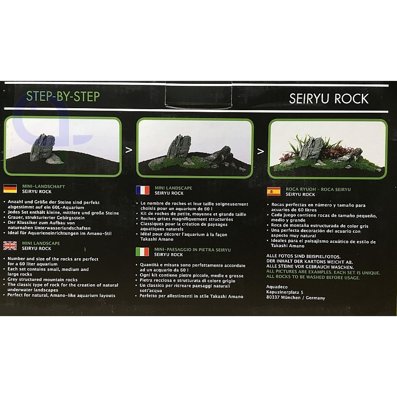 Aquadeco Deko-Sett Mini-Landskap