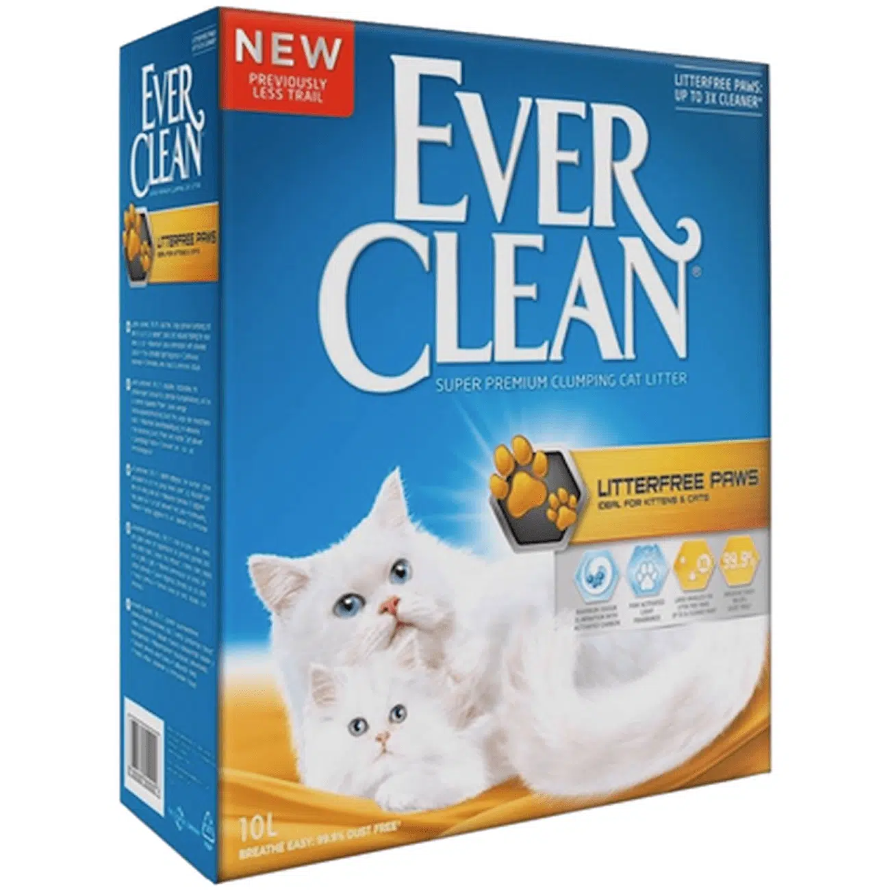 Ever Clean Litter Free Paws Kattesand 10 L