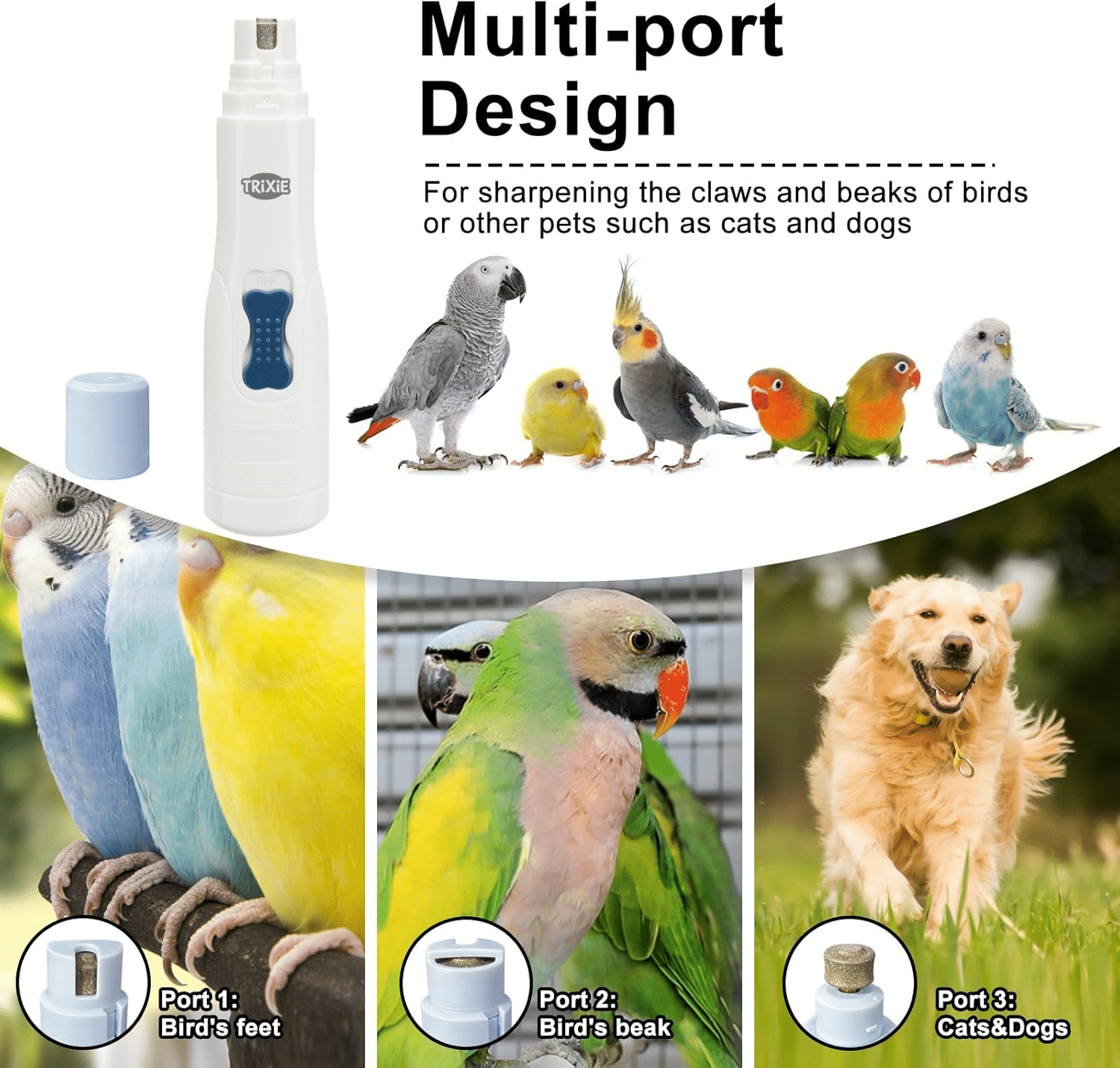 Klofil-Neglesliper Batteridreven