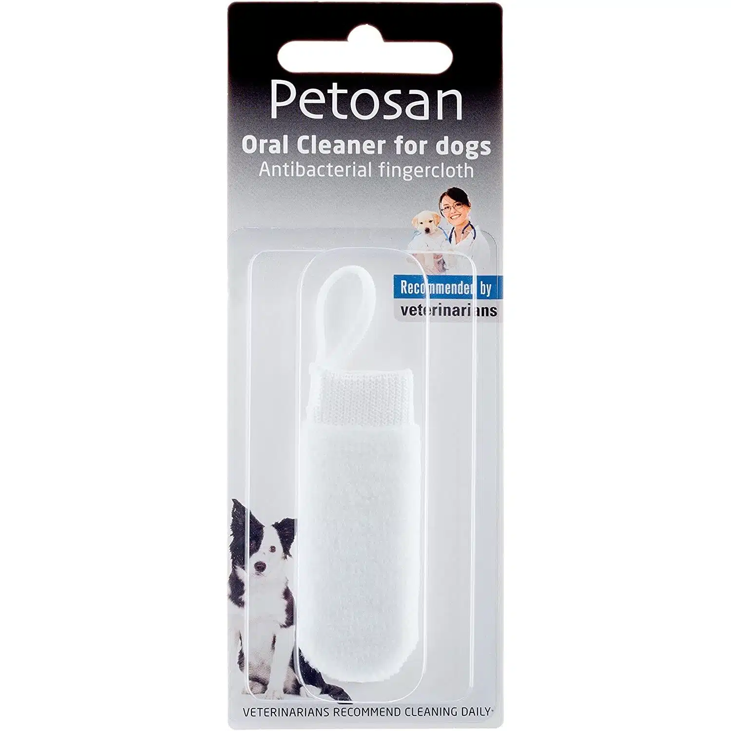 Petosan fingertannbørste i microfiber