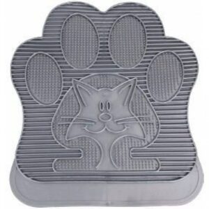 Kattesand matte kattetoalett med kattemotiv