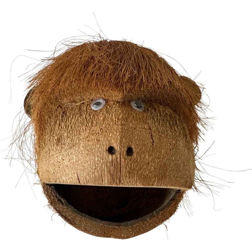 Coco Monkey 1 med åpen munn