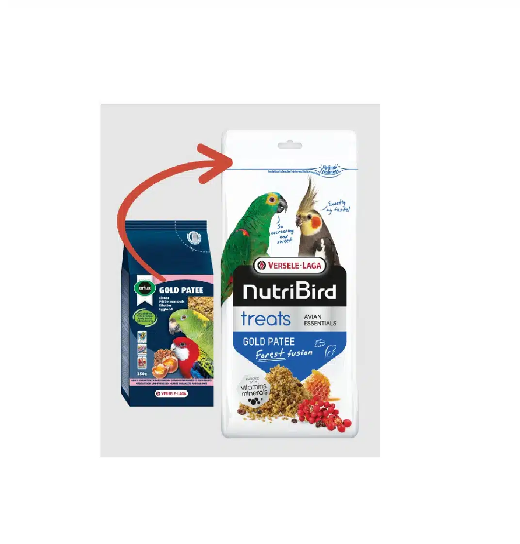 Nutribird Eggfoder Par/pap Gold Patee 250gr