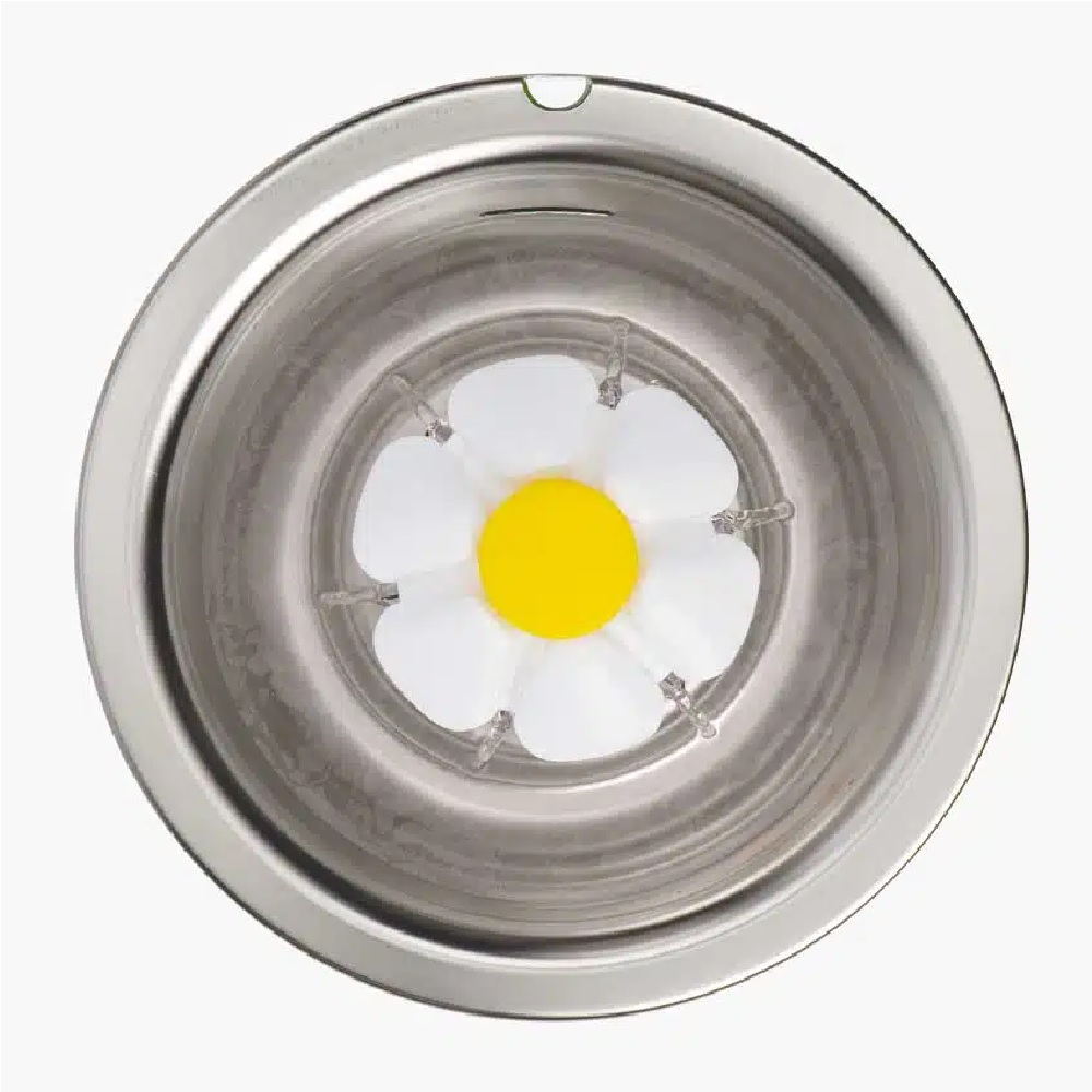 Catit Flower Drikkefontene i Rustfritt Stål 3Liter