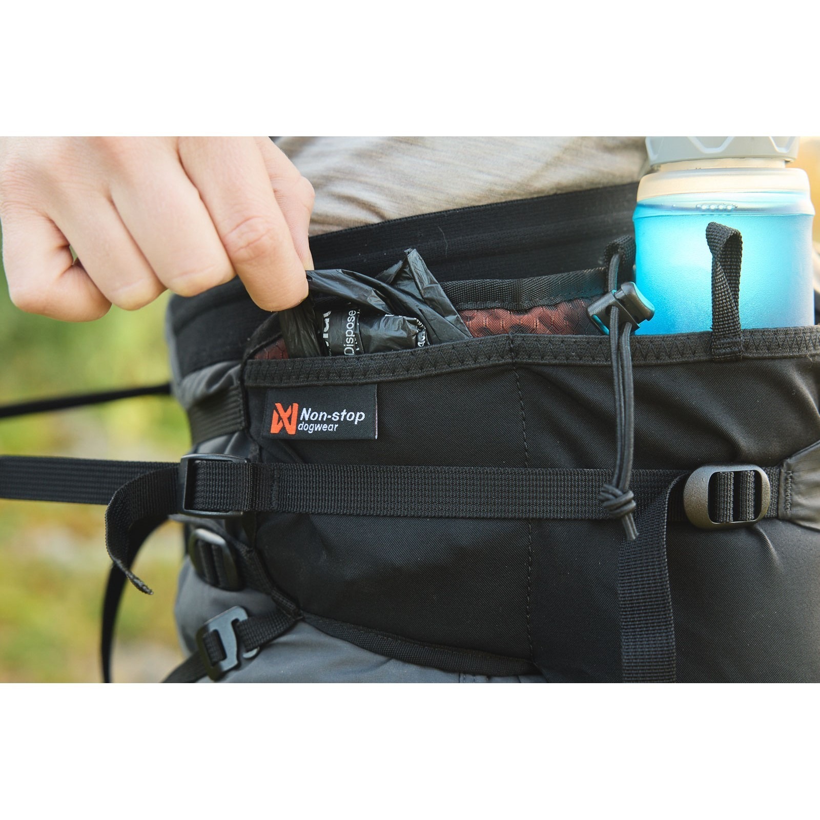 Non-Stop Dogwear Trail Light Belt Turbelte Trekk Hund