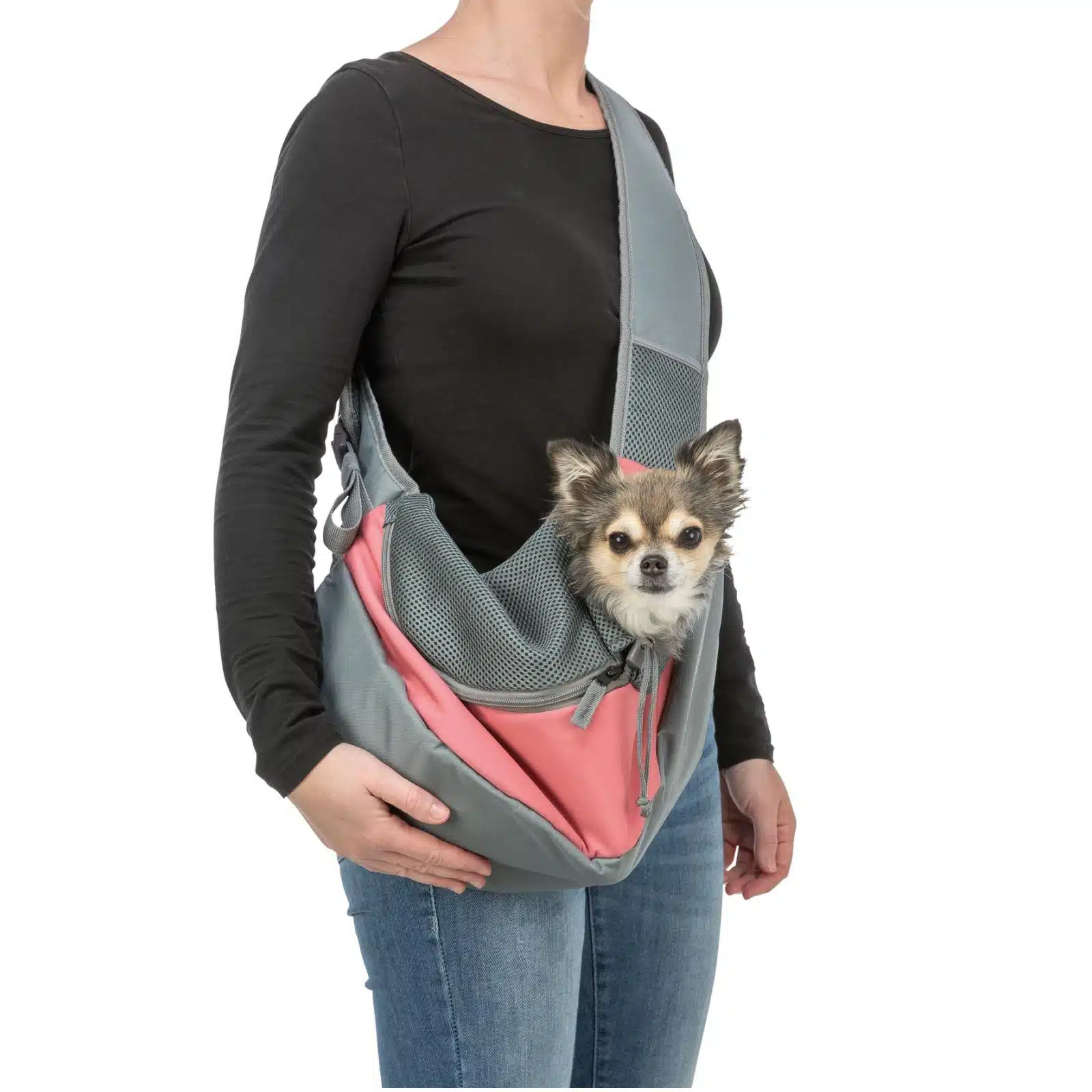 Sling Bæreveske Front for hund og katt 50x25x18cm Trixie